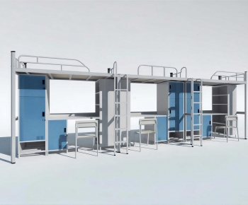 Modern Bunk Bed-ID:414633048