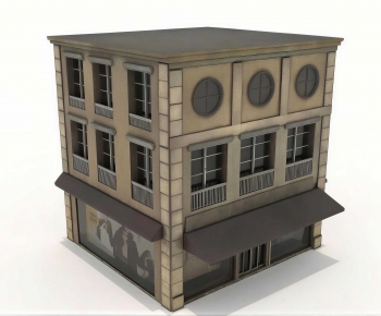 New Classical Style Appearance Of Commercial Building-ID:874941116