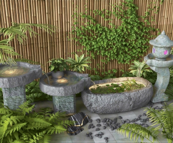 New Chinese Style Garden-ID:374051093
