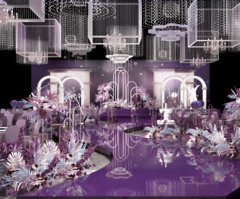 Modern Banquet Hall-ID:109808924