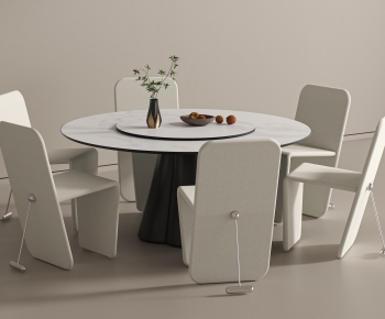Modern Dining Table And Chairs-ID:349154005