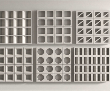 Modern Cement Brick Screen Partition-ID:227531919