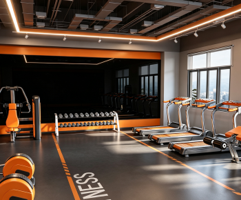 Industrial Style Gym-ID:506479764