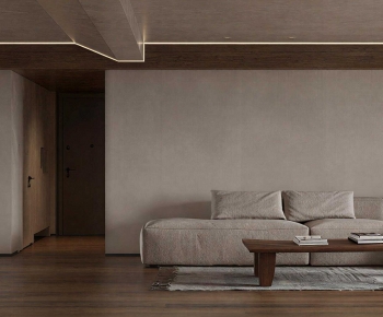 Wabi-sabi Style A Living Room-ID:499774937
