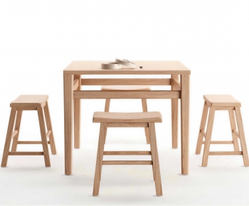 Nordic Style Dining Table And Chairs-ID:538501989