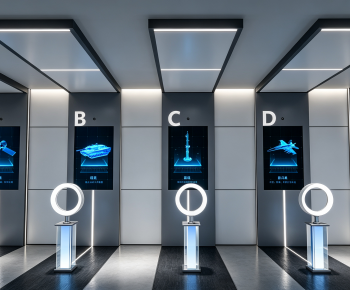 Modern Exhibition Hall-ID:904122118