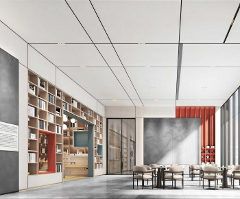 Modern Office Negotiation Area-ID:650667918