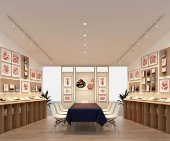 New Chinese Style Exhibition Hall-ID:135752923