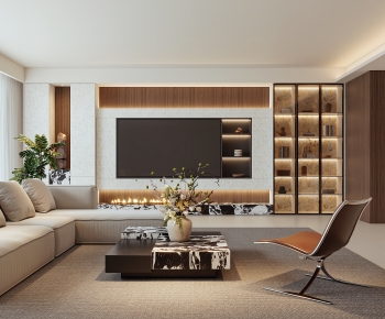 Modern A Living Room-ID:871273044