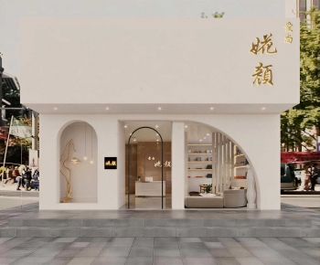 Modern Facade Element-ID:959670078