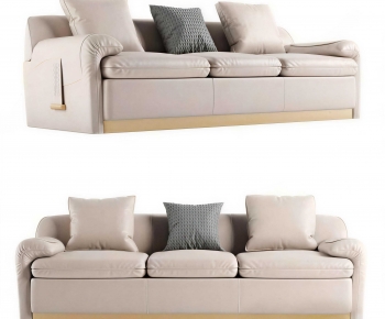 Modern Three-seat Sofa-ID:365874058
