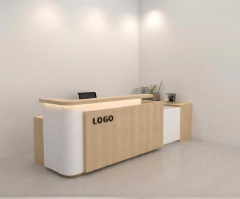 Modern Reception Desk-ID:216650967
