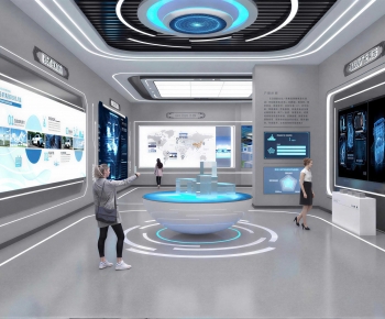 Modern Exhibition Hall-ID:202723988