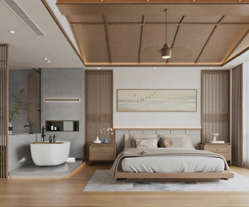 New Chinese Style Bedroom-ID:786520965