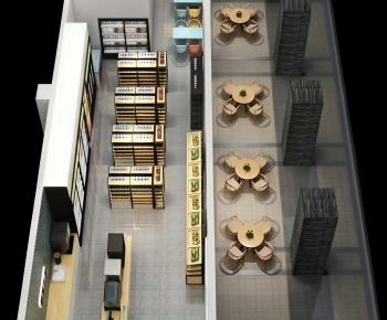 Modern Bookstore Book Bar-ID:211238995