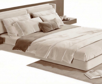 Modern Double Bed-ID:723778964