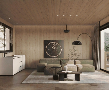Modern A Living Room-ID:540669925
