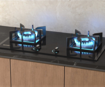 Modern Kitchen Electric Gas Range-ID:710274935
