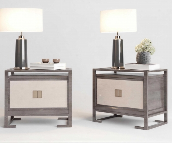 New Chinese Style Bedside Cupboard-ID:316668992