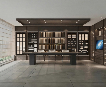 Modern Exhibition Hall-ID:977749867
