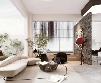 Modern A Living Room-ID:990721949