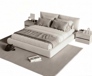 Modern Double Bed-ID:453986883