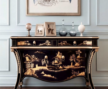 New Chinese Style Side Cabinet-ID:328552018
