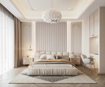 French Style Bedroom-ID:128562938