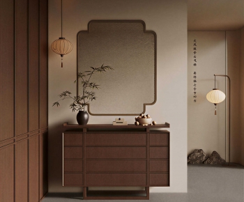New Chinese Style Hallway-ID:345113042