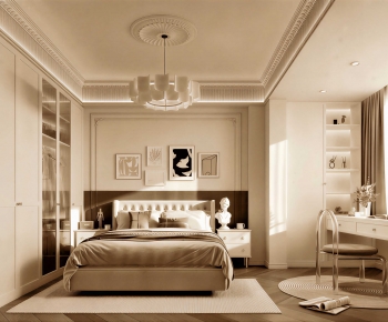 French Style Bedroom-ID:903152949