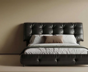 Modern Double Bed-ID:573913108