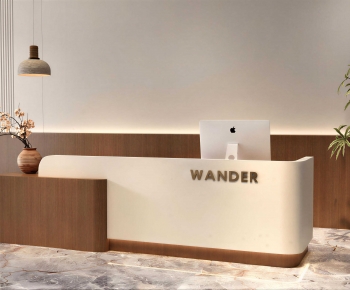 Modern Reception Desk-ID:531872038