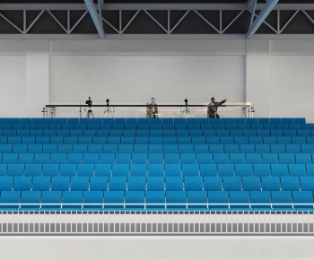 Modern Indoor Stadium-ID:295452128