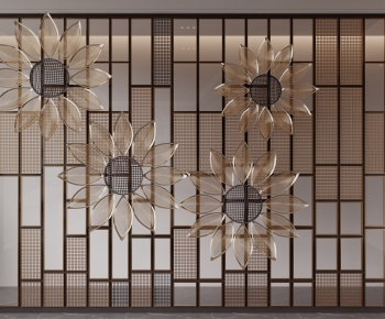 Modern Glass Screen Partition-ID:260917905
