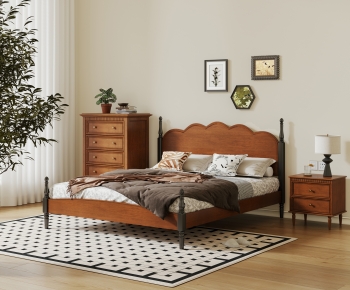 French Style Double Bed-ID:456721078