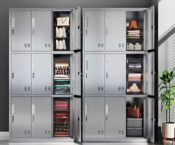 Industrial Style Public Cabinet/lock Cabinet-ID:805902966