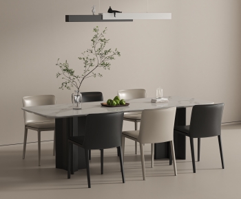 Modern Dining Table And Chairs-ID:815812115