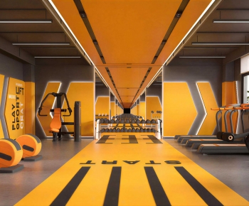 Industrial Style Gym-ID:815329662