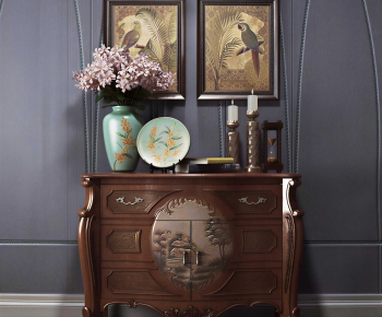European Style Entrance Cabinet-ID:224626063