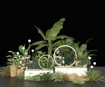 Modern Plant Landscaping-ID:778737076