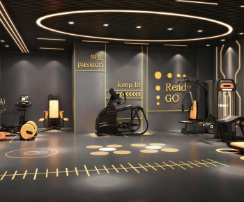 Industrial Style Gym-ID:371491911