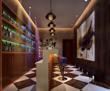 Industrial Style Bar-ID:640228034