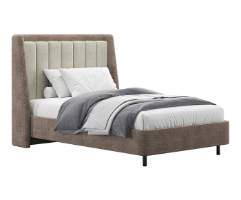 Modern Single Bed-ID:857520115