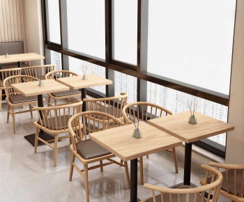 Nordic Style Dining Table And Chairs-ID:757472045