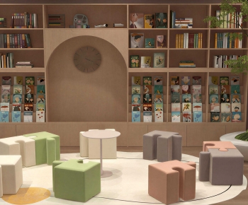 Modern Children's Reading Room-ID:239939938