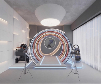Modern Exhibition Hall-ID:573004015