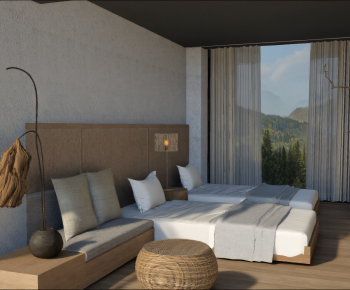 Modern Residential Hostel-ID:143799889