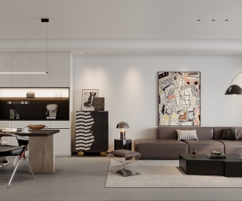 Modern A Living Room-ID:335864078