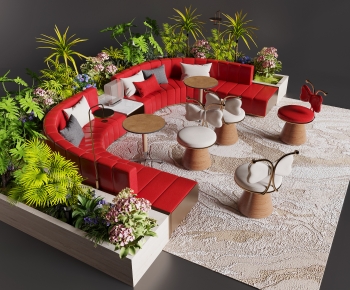 Modern Card Seat Sofa-ID:666753059