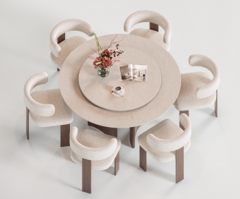 Modern Dining Table And Chairs-ID:124692926